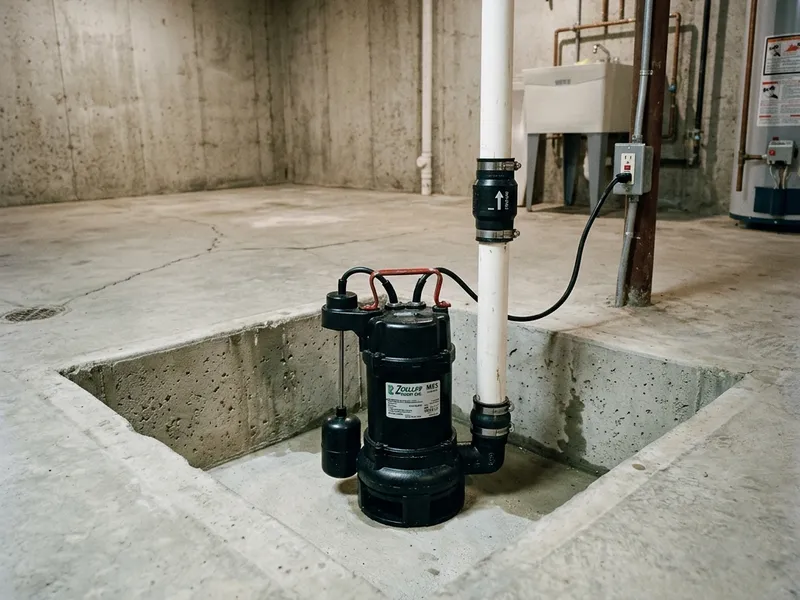 Sump Pump Installation Plumber in Bryan, TX